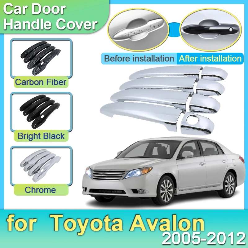 Chrómová rukoväť pre toyota Avalon 2005 2006 2007 2008 2009 2010 2011 2012 2012