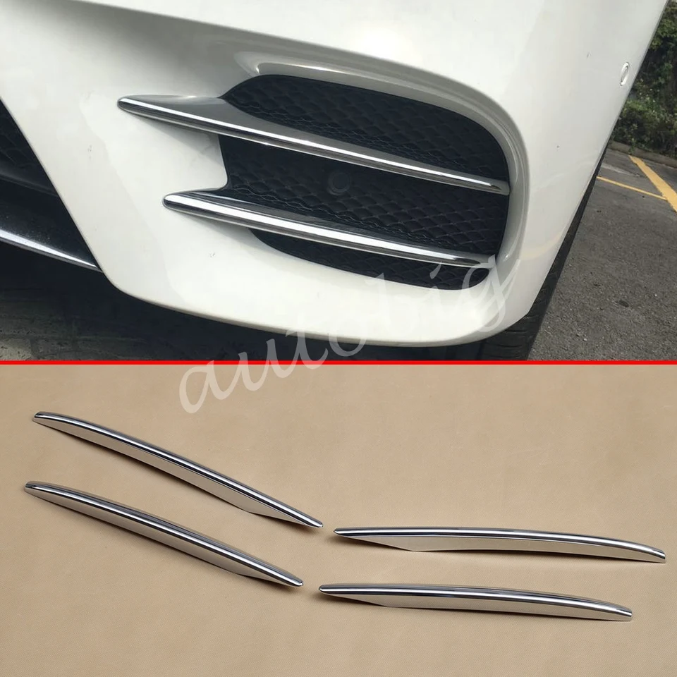 Chrómové hmlové svetelné prúžky pre Mercedes-Benz E-Class W213 S213 C238 A238 2017-2020