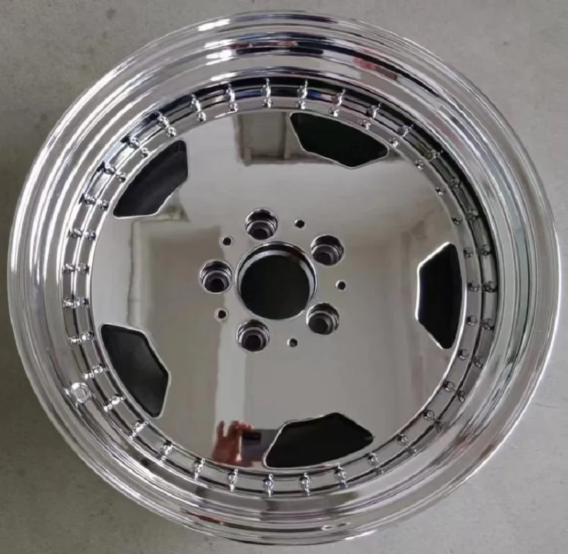 Chrómové kolesá 17 palcov 17x8.0 17x9.5 5x112 Doplnky automobilov zliatinové ráfiky kolesá vhodné pre Mercedes Benz