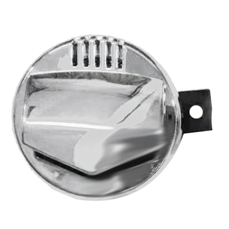 Chrómový motocykel 12V Super hlasný 110 dB 94 mm elektrický roh pre honda kawasaki pre chrómové krytie motorov