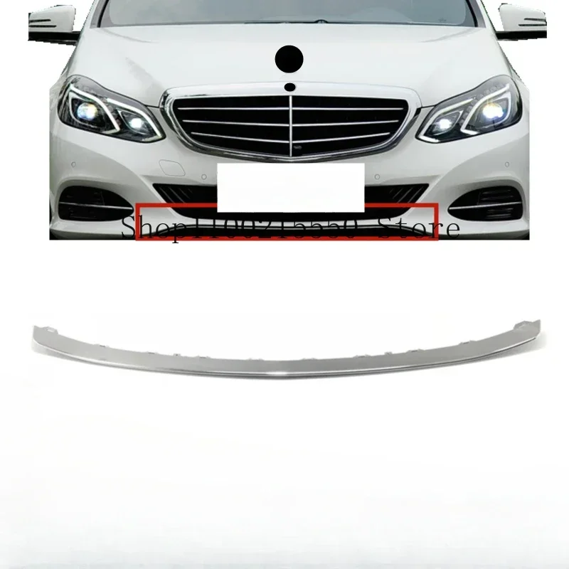 Chrómový prúžok predného nárazníka pre Mercedes Benz E Class W212 E180 E200 E220 E260 E300 2014-2015 2128852474