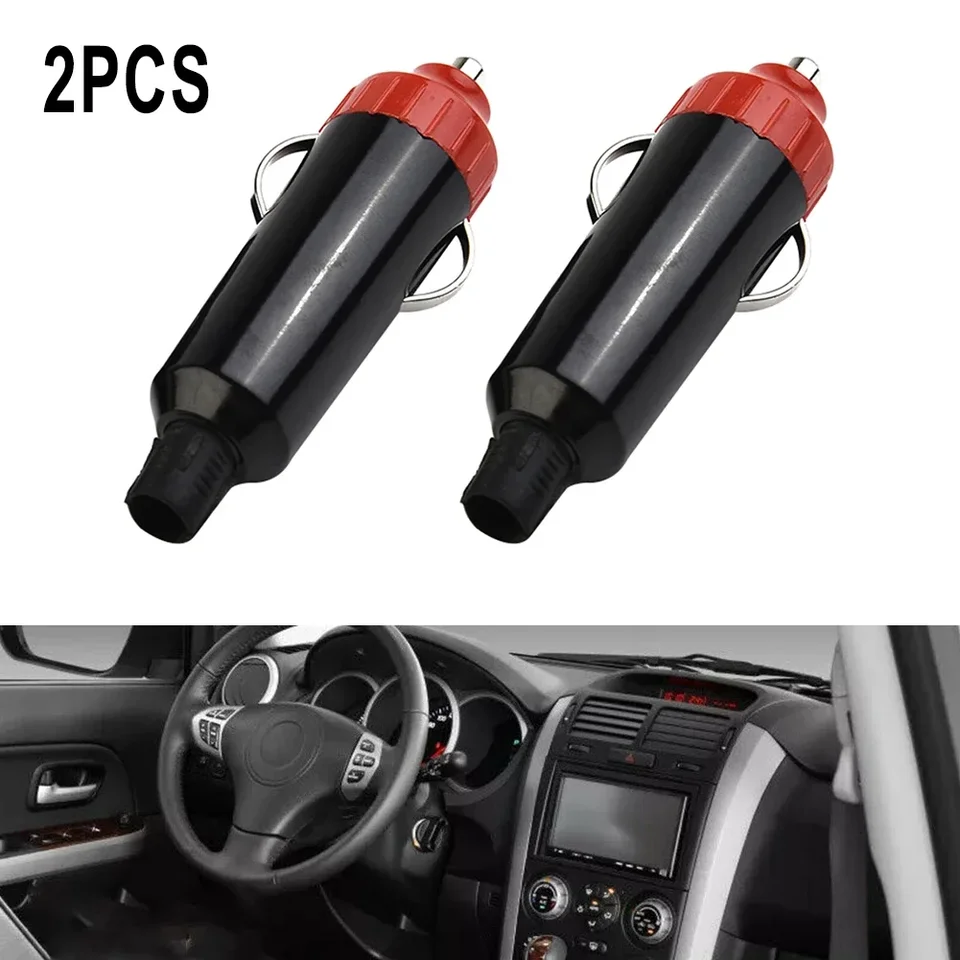 Cigareta zapaľovača cigary zapaľovač 2ks vodotesná auto zapaľovač cigaru zapaľovač