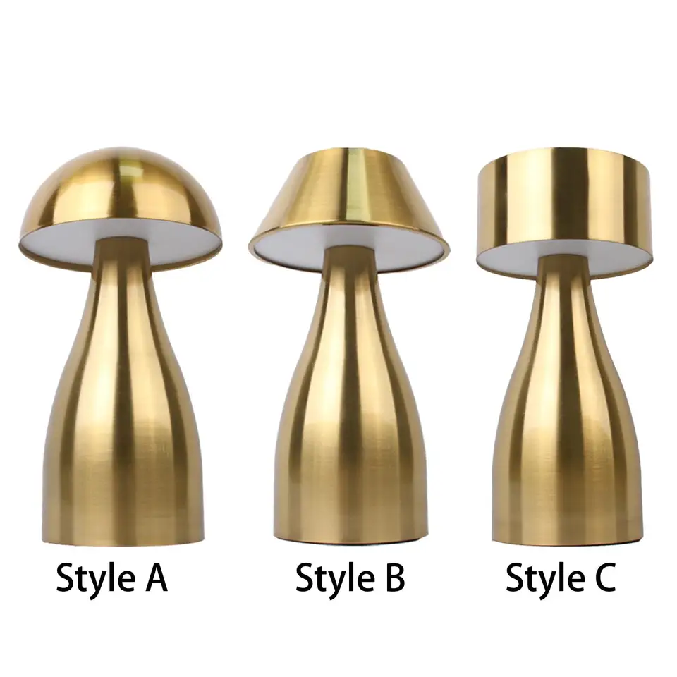 cindykaewly retro štýl barový stolík lampa dotyk USB nabíjateľné USB nabíjateľné