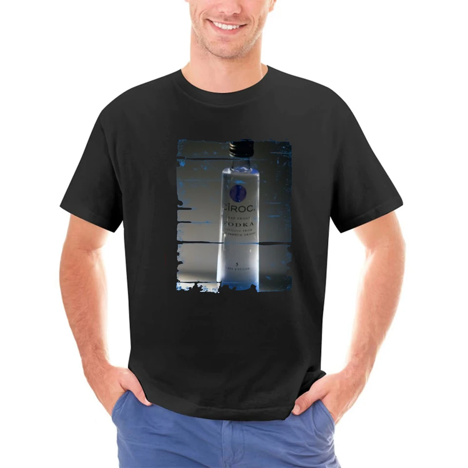 CIROC Snap Frost vodka zúfalé obrazy Tirnew módne muži s krátkym rukávom Novinka Cool Tops Men s krátkym rukávom tričko