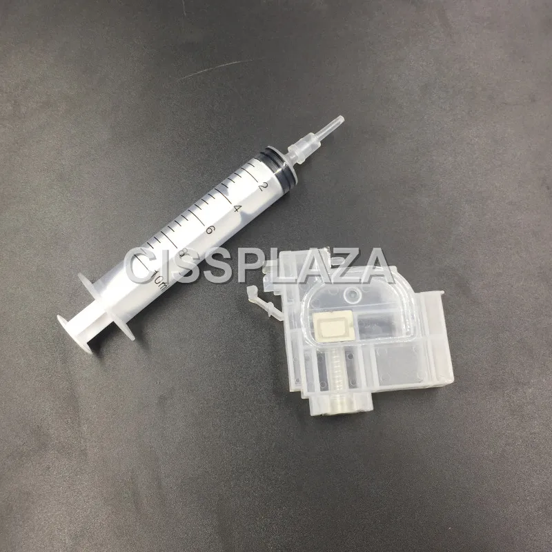 Cissplaza 4ks Nový tlmič atramentu pre Epson L100 L101 L110 L111 L120 L130 L200 L201 L210 L211 L220 L300 L301 L303 s náplňovým náradím