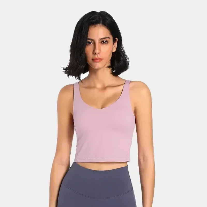 Citrón Nylon Sports podprsenka Dámska plodina Top priedušná joga podprsenka s vysokým dopadom Fitness Sportswear Sexy športové spodná bielizeň