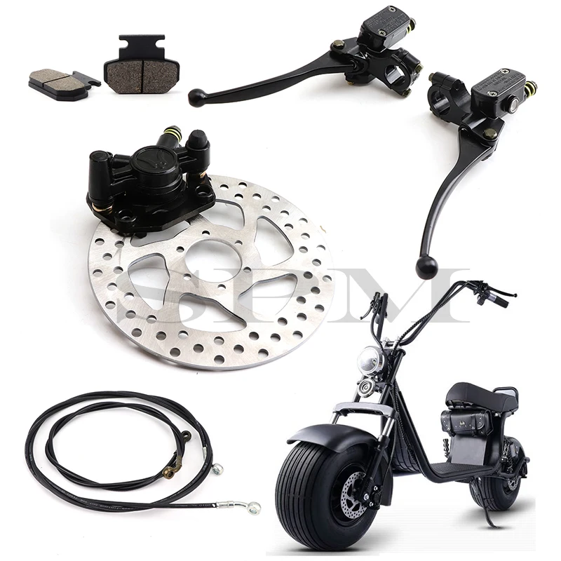 CityCoco Electric Bicycle Electric Secootter Front and Zadná brzdová zostava brzdová rukoväť Disk Disk Disht pre Harley China