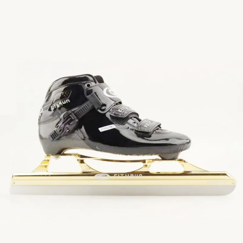 CityRun Ice Skates topánky pre vnútorné vonkajšie snehové korčuľovanie Deti Dospelí biela čierna červená modrá 15 16 17 palcov 380 mm 410 mm 430 mm