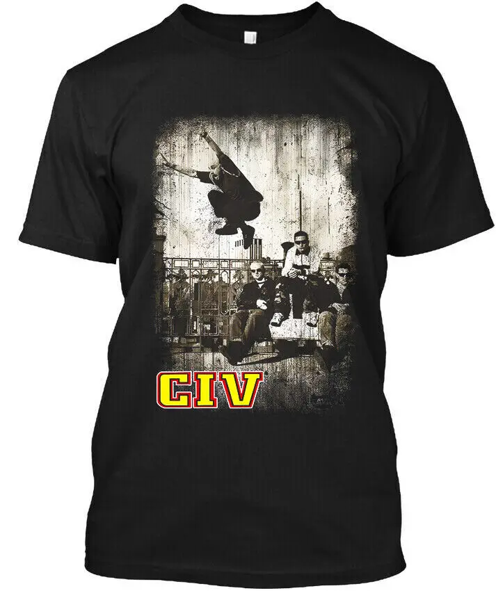 CIV American Group Music Retro Art Graphic Logo Tričko S-4XL