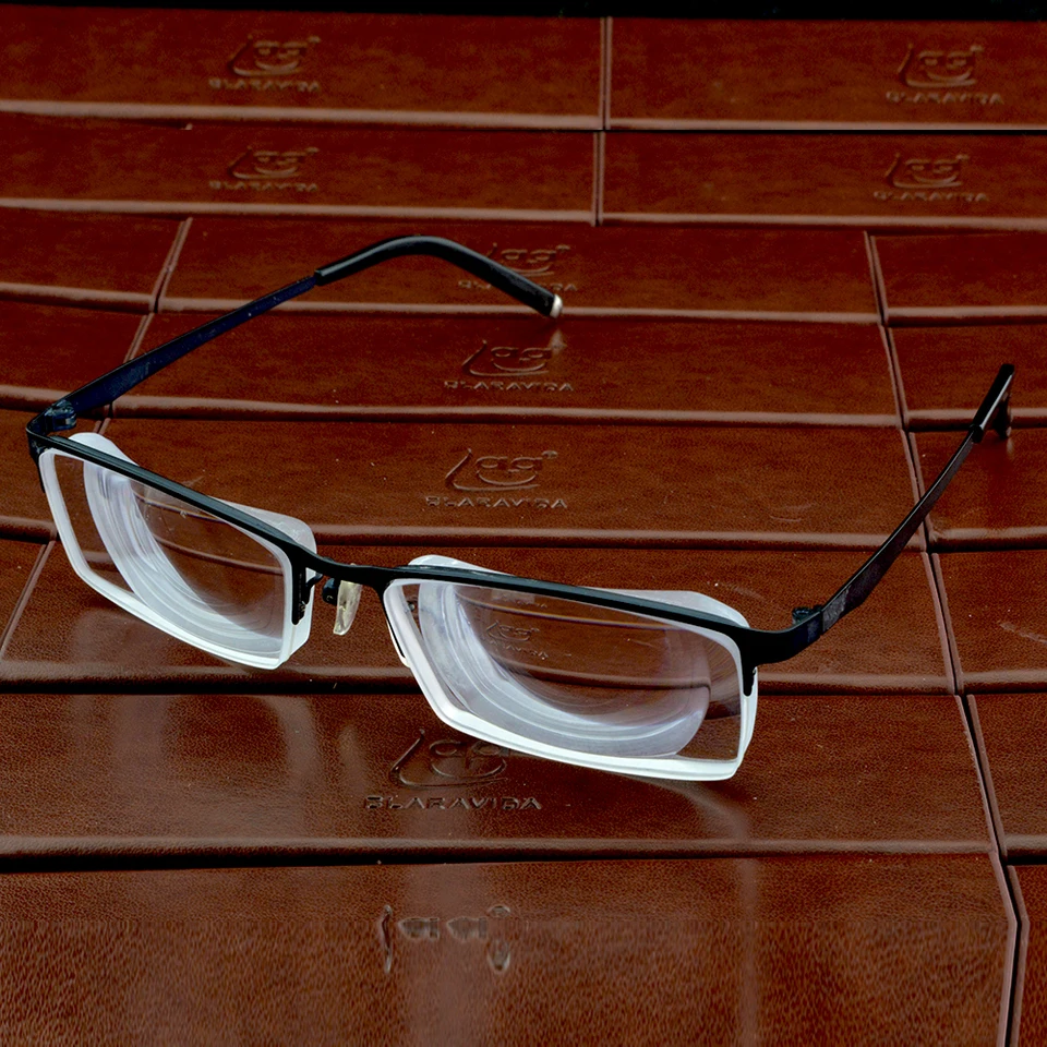 Clara Vida Square Half Rim High Myopic Myopia Myodisc Glasses Aid Vision Aid -12 -13 -14 -15 -16 -17 -18 -19 -20
