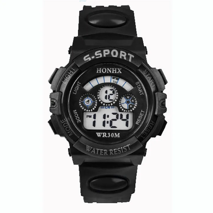 Classic Digital Watch Mens Boys Digital LED Quartz Alarm Dátum športového zápästia hodinky čierne inteligentné zdravie hodinky pre ženy reloj Niño