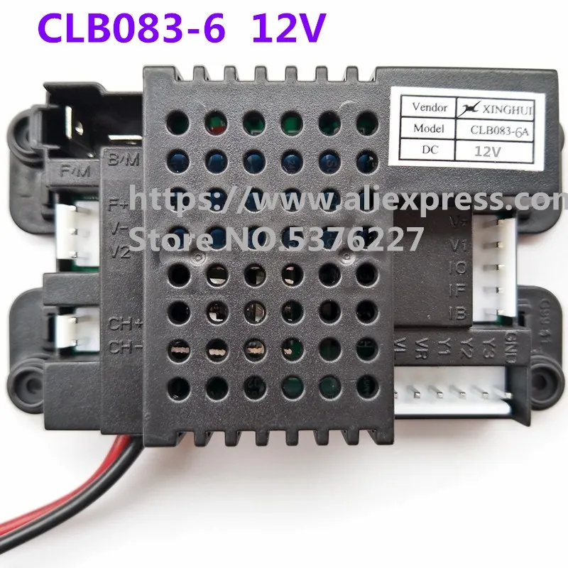 CLB083-6 Detský elektrický automobil 2,4 g regulačný prijímač CLB pre detské elektrické vozidlo 12 V a 6V Opravy základnej dosky
