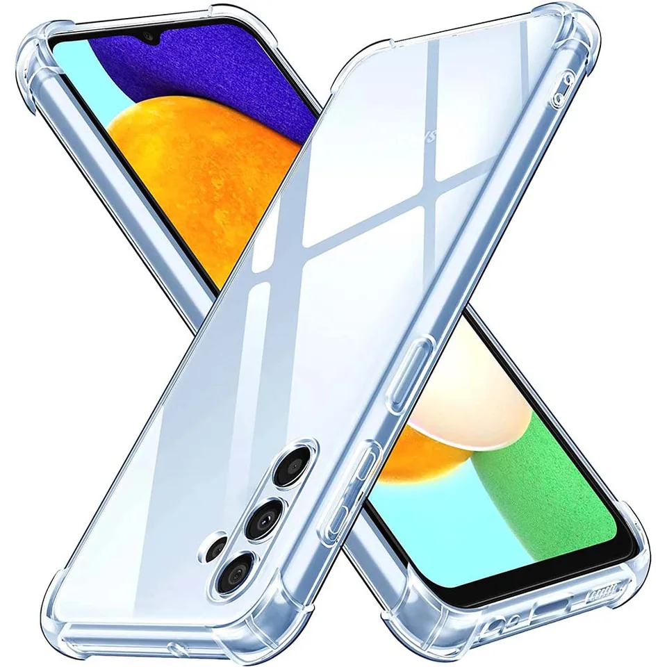 Clear Case pre Samsung Galaxy A55 A35 A25 A05 A05S A15 A14 4G A24 A34 A54 A13 A23 A33 5G Hrubý šokový kremíkový kryt Silikone Phoad Phone