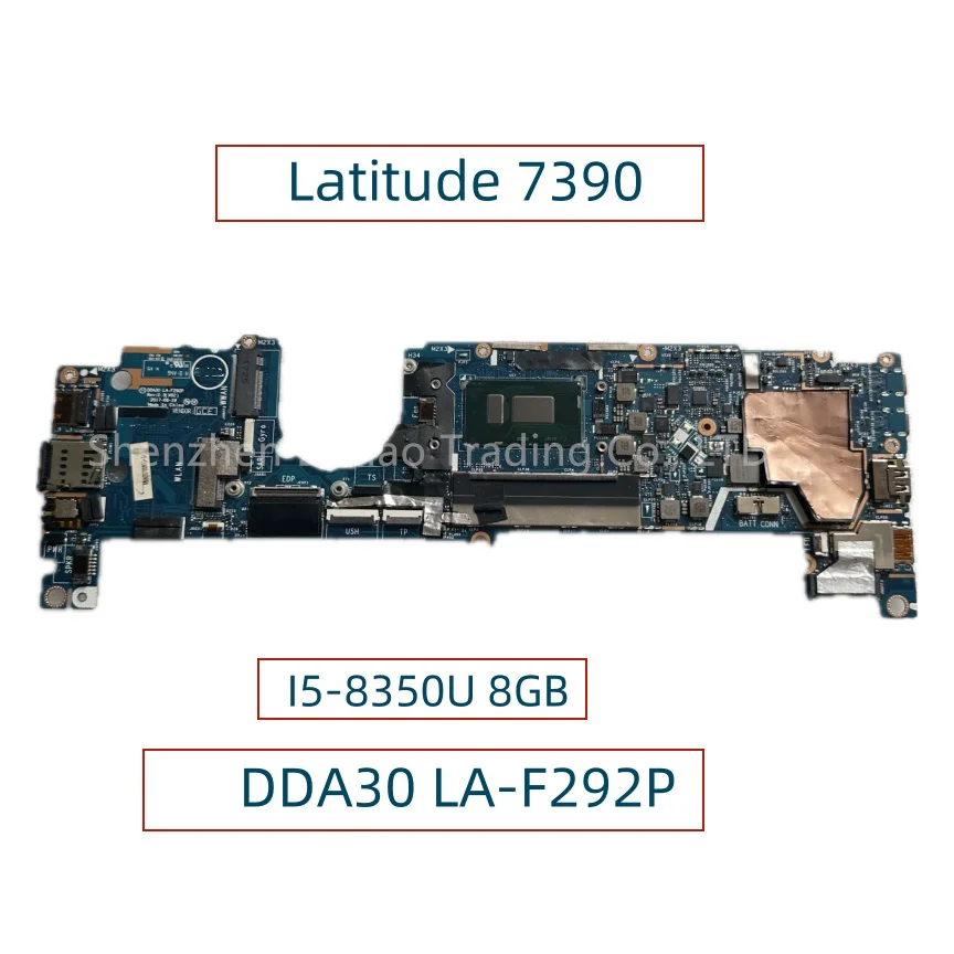 CN-0CM3RM 0CM3RM pre Dell Latitude 7390 Základná doska pre laptop DDA30 LA-F292P s i5-8350U 8 GB-RAM Mainboard DDR4