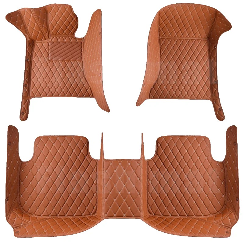 Cnags Custom Leather Car Mat pre Peugeot All Model 4008 RCZ 308 508 301 3008 206 307 207 2008 408 5008 607 Automatické doplnky