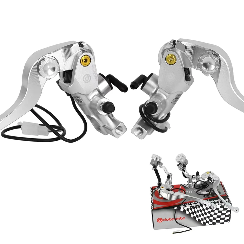 CNC 19RCS motocyklová brzdová brzda Master Cylinder káblová káblová brzdová páka 22 mm pre Honda Yamaha Kawasaki Suzuki Racing Dirt Bike Bike