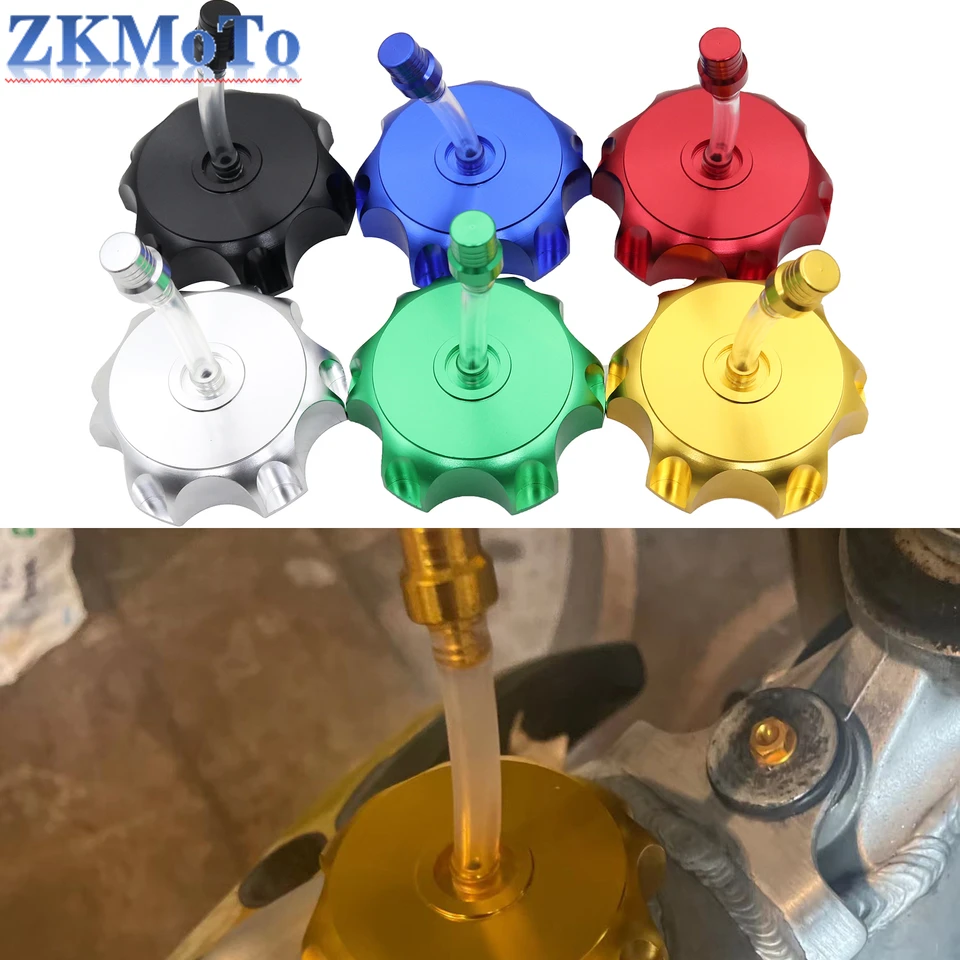CNC hliník 50 mm tank Cap pre kayo BSE čínsky CRF TTR KLX 110 50 70 90 125 140 150 160 190 CC