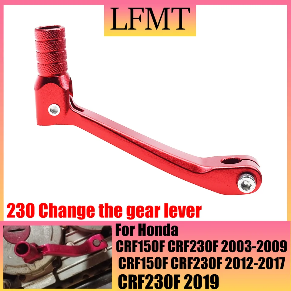 CNC hliníková zliatina zliatiny Shift Lever Endurance Race Motocykel pre Honda CRF150F CRF230F CRF 2003-2017 Motokross Motorbike Dirt Bike Bike