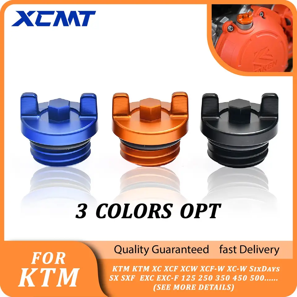CNC kryt zástrčky motorového krytu oleja pre KTM XC XCF XCW XCF-W XC-W Sixdays SX SXF EXP-F 125 250 350 450 500 2004-2021 2022