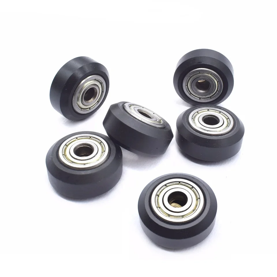 CNC plastové koliesko Pom s 625ZZD Idler Pasívne koleso okrúhle koleso pre ender 3 CR10 CR-10S
