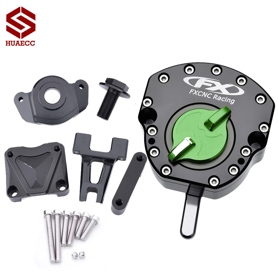 CNC Riadenie tlmiča zvrátilo bezpečnosť s držiakom Mount pre Kawasaki Ninja 300 2013-2015 Ninja 250R 2008-2014