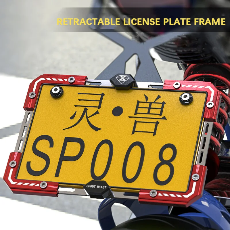 CNC Rám držiteľa poznávacej značky pre motocykle pre Honda VFR 1200 Hornet 900 VTR 250 CG 125 CBR600F4i NC750X NSR Goldwing GL1800