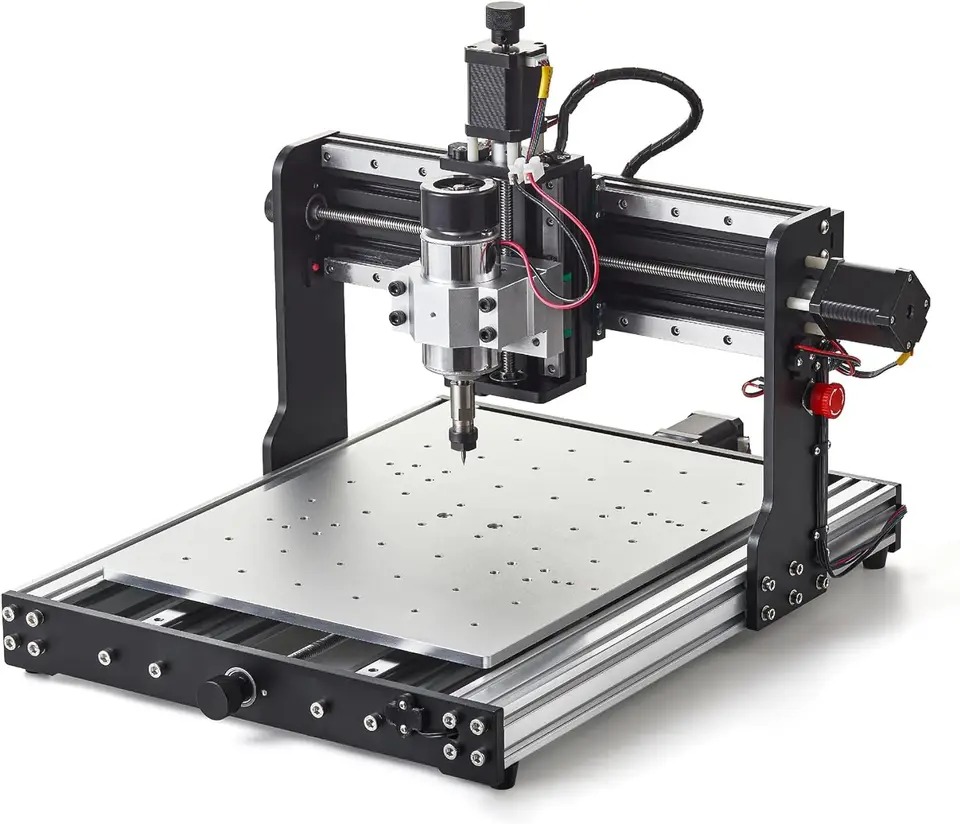 CNC smerovací stroj 3030-EVO Pro, All-Metal XYZ Axis Dual Ocel Lineárna vodiaca s 300 W vretenom,