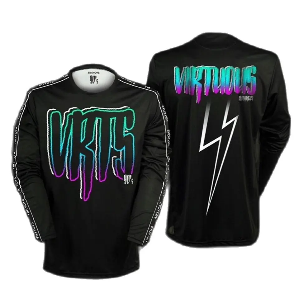 Cnosti Cruz Enduro zjazdové horské bicykle MX motokros BMX Racing Jersey DH s dlhým rukávom cyklistické oblečenie MTB FOX TSHIRN