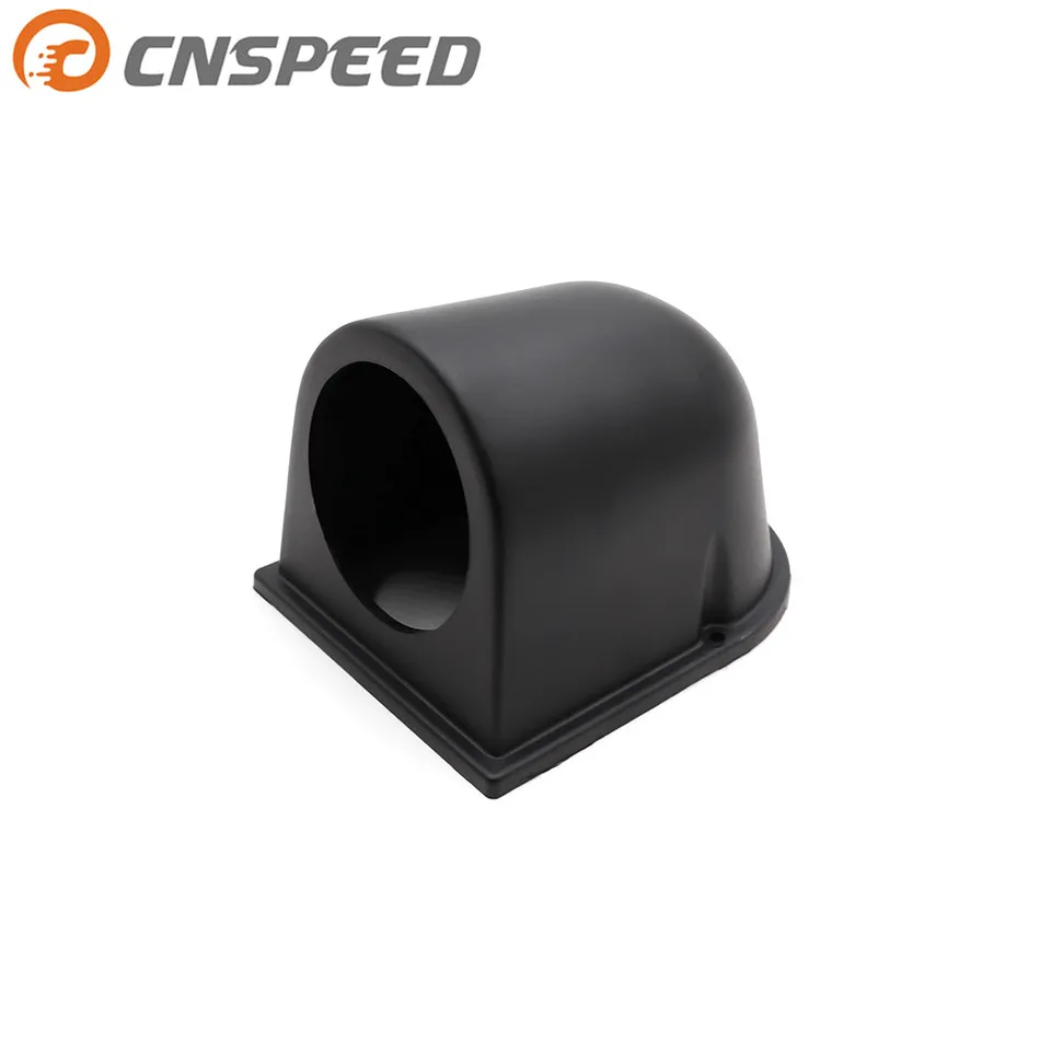 CNSPEED 52 mm čierny držiak na jeden meradlá podvádzač Cap Cup Dash Držiteľ držiak plastový houder automatický automobil meter