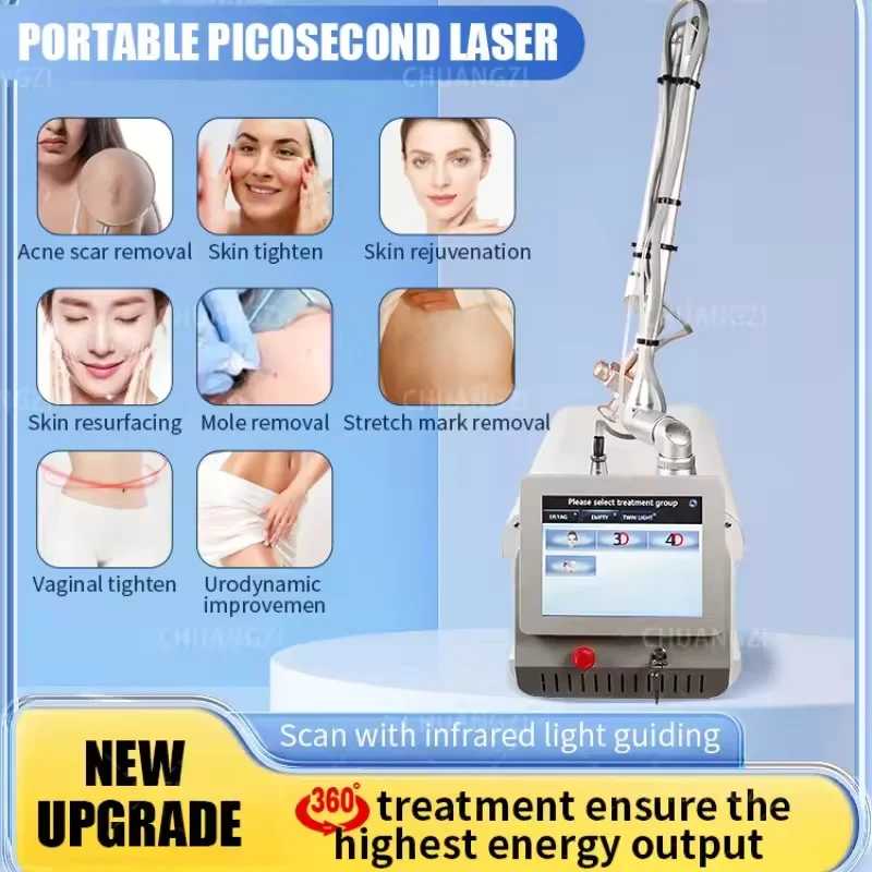 CO2 laserový stroj pre pokožku Carbon Peel Profesionálny frakčný laserový stroj CO2 CO2 Frakčný laserový stroj Skin Firma Hot Sell