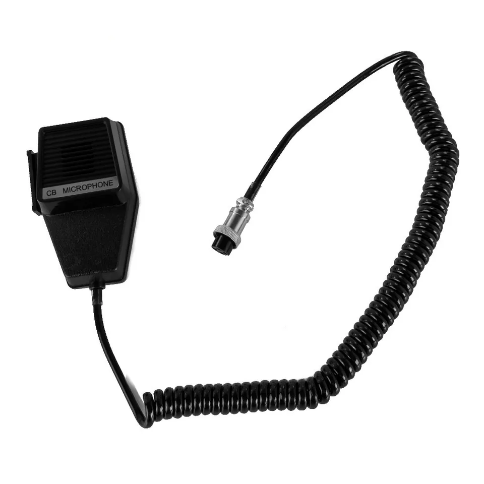 Cobra Uniden Car Radio Walkie Talkie 4-kolíkový mikrofónový pracovník CB CB