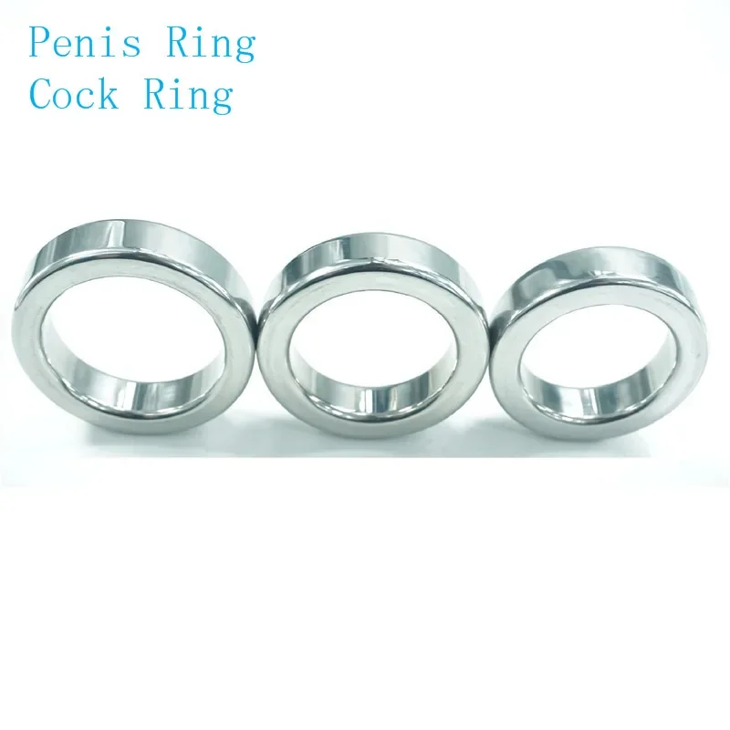 Cockring for Men High Duty BDSM Penis Lock Lock Gall Striem Strepter Metal Cock Rings EJACULÁCIA Oneskorenie sexuálne hračky