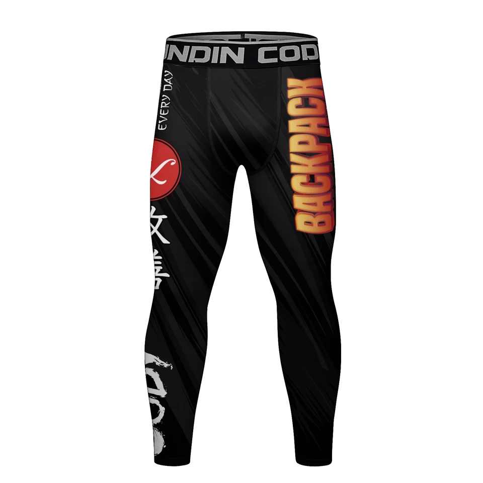 Cody Lundin vlastná továreň lacný trouse High Stretch MMA Športové nohavice Dospelý kickbox fitness legíny s digitálnou tlačou