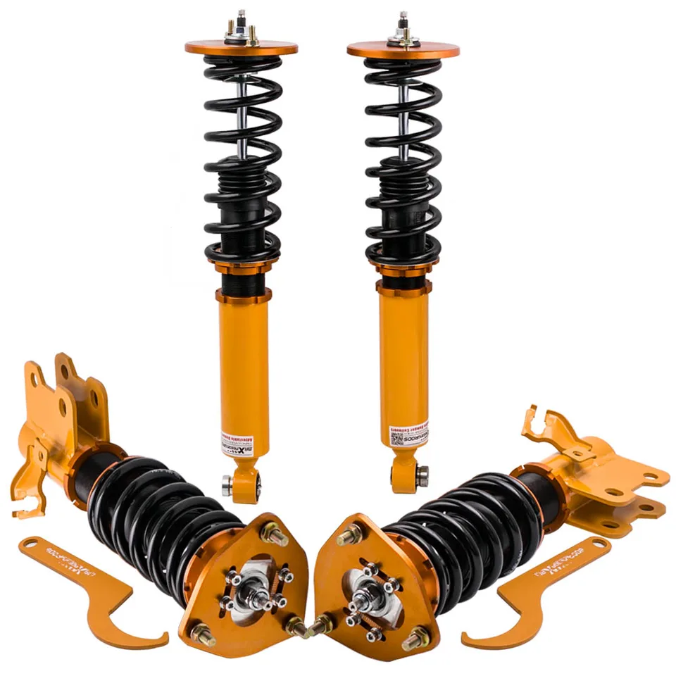 Coilover Kit pre Nissan S14 200SX 240SX Silvia Swar Suspension Suspension Shock Shock Spring Coilovers 24 -Way nastaviteľný tlmič