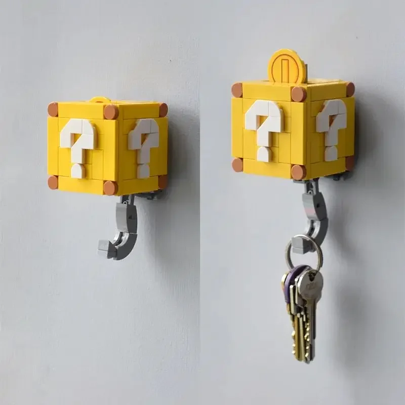 Coin Building Blocks Keychain Set Prívesok pre domácich majstrov