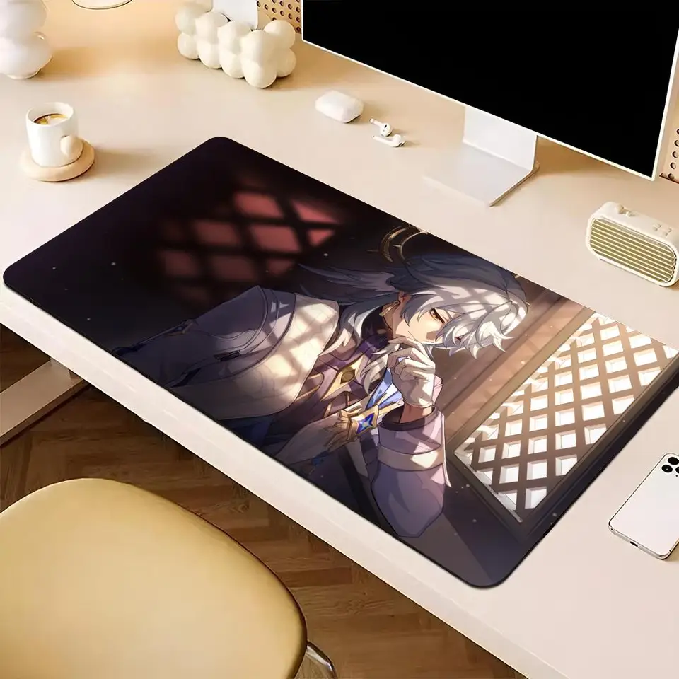 Collapse Star Railway Sunday Mouse Pad E-Sports hráči hra Teclado XXL Veľký počítačový notebook nekĺzaný bez škvŕn stolového stola mat comput