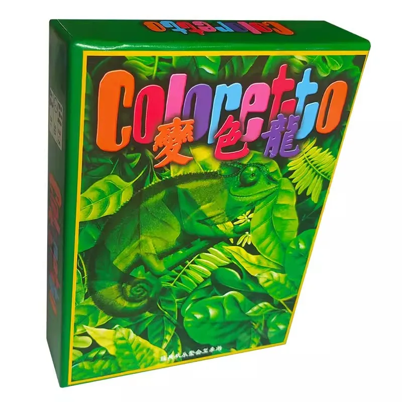 Coloretto Board Game 2-5 Player Family/Party Funny Game Friends Friends Entertainment Cards Game s anglickou verziou
