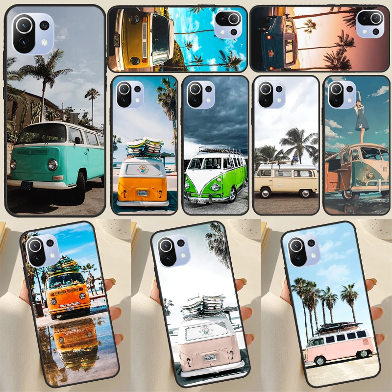 Combi Van Surf Case pre Poco X5 X3 Pro F4 x4 GT F3 M5S F5 Pro Phone Shell pre Xiaomi 12T 11T 12 13 Pro Lite