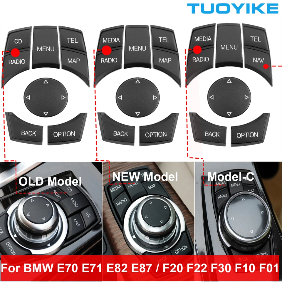 Console CIC IDrive Multimedia NAV tlačidlo pre BMW 1 2 3 4 5 7 x1 x3 x4 x5 x6 E87 E90 E60 E84 E70 E71 F20 F22 F30 F10 F01