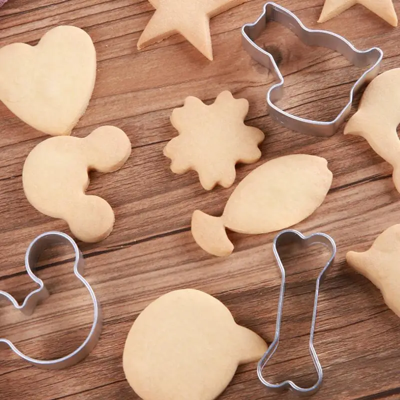 Cookie Cutter Biscuit Press Známka reliéf Cukor Pasty Cake DIY Plesky Pasteleriay reposteria Accesorios Accesorios Nástroje na pečenie