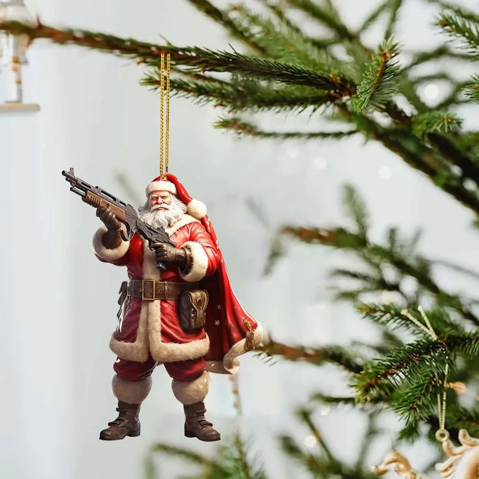 Cool a impozantný materiál Santa Acrylovej