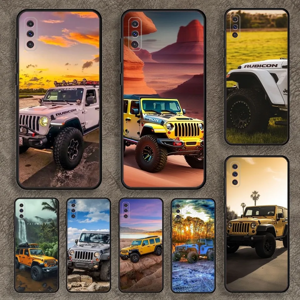 Cool Jeeps Off-Road SUV telefónny prípad pre Samsunga 91,80,73,72,71,70,53,52,51,42,41,40,32,31,31,30,22,21,21,20,13 S 4G 5G 5G 5G 5G Mäkký čierny puzdro