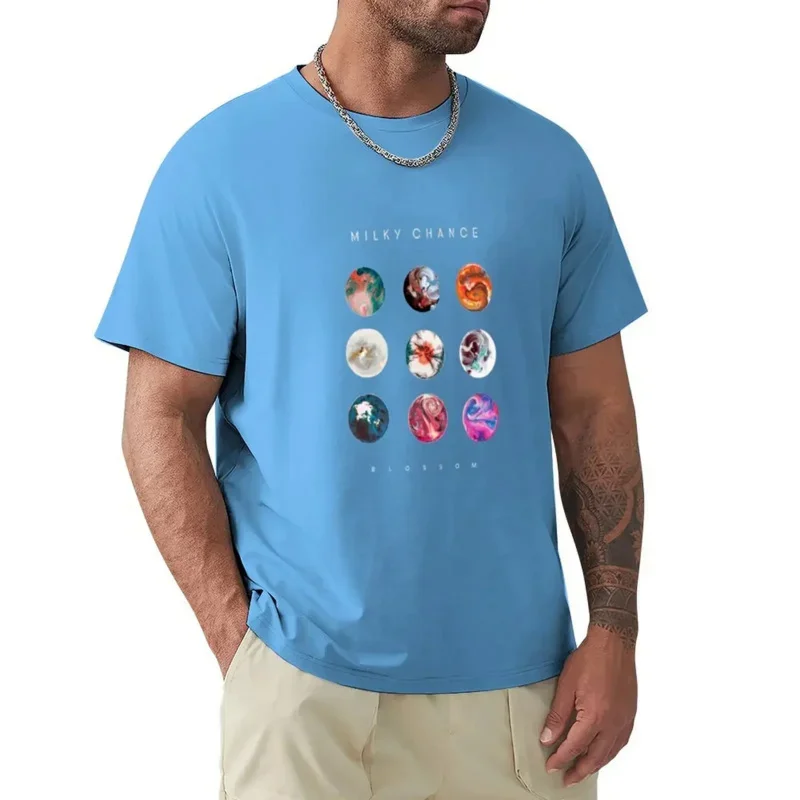 Cool Mliečna šanca Blossom Tričko Tričko Estetické oblečenie Funnys Plain T tričká Men