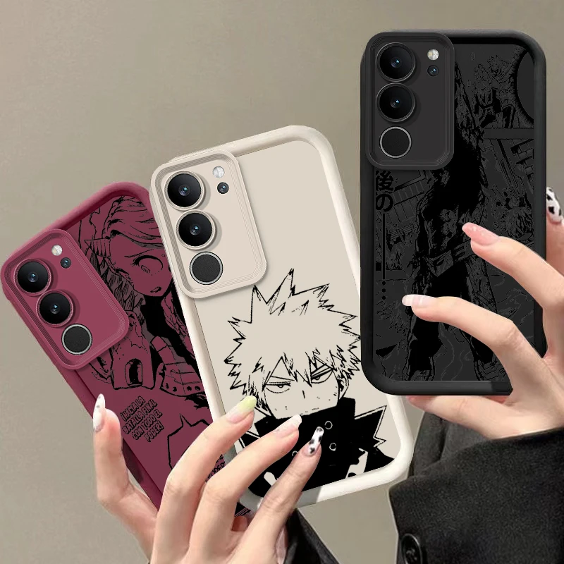 Cool My Heroes Academy Anime pre Samsung Galaxy S24 S23 S22 S21 S20 Fe Ultra Plus S10 Lite 5G Eye Rebrík Pase Puzdro