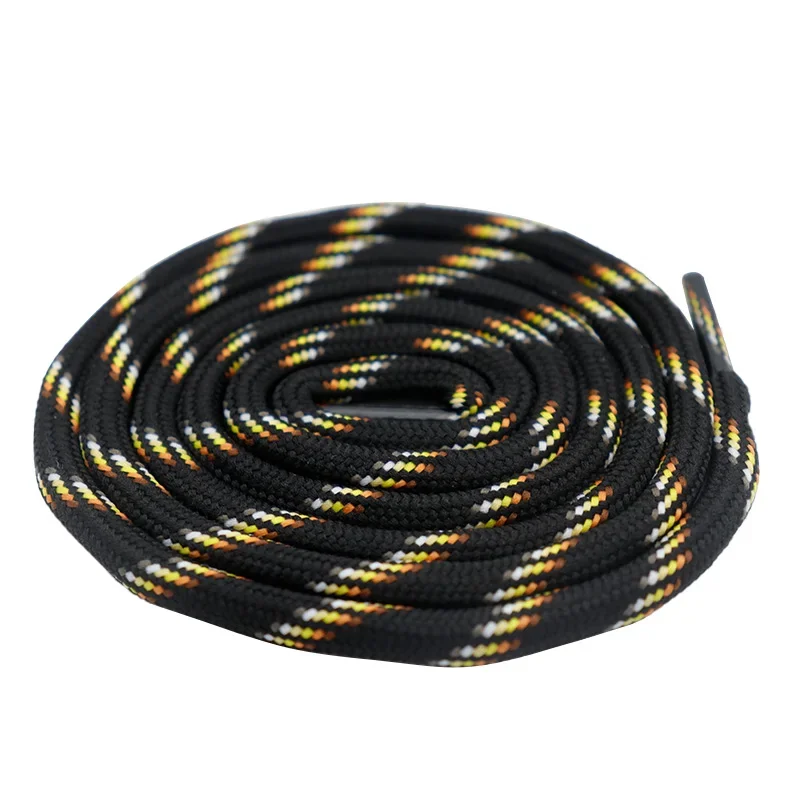 CoolString 6 mm hrubý guľatý lano šnúrky Outdoor Sport Casual Topuce Laces Farebný čierny šnúrku 60-180 cm pri predaji