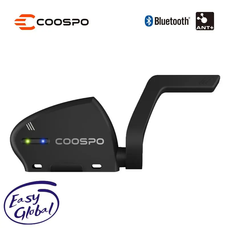 Coospo Rýchlosť bicyklov a kadencia 5.0 Ant+ bezdrôtové nepremokavé pre Wahoo Zwif Garmin Etrex 30 Dual senzor Bluetooth