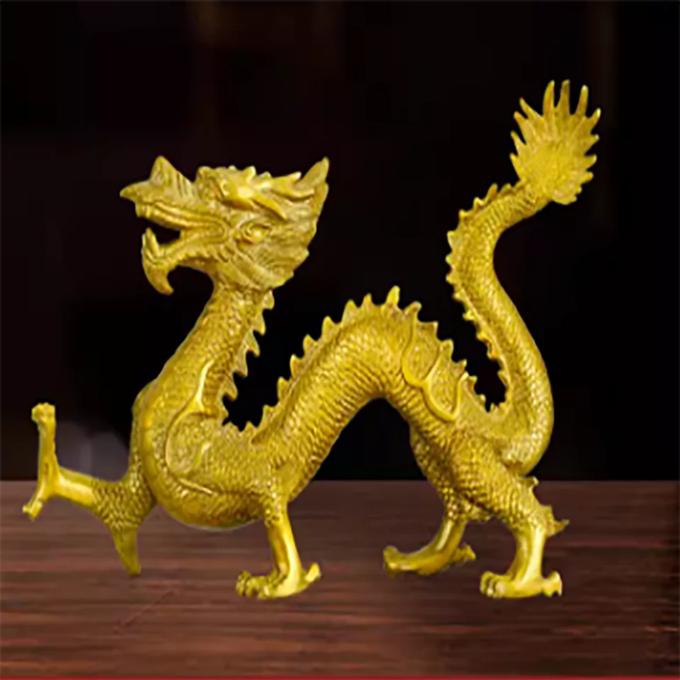 Copper Dragon Zodiac Dragon Jubao Pot Dragon Home Dom Home nábytok obchodných dekorácií Ozdoby