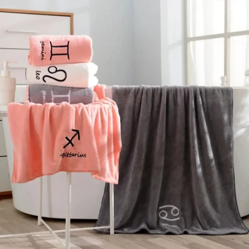 Coral Velvet uterák rýchle sušenie a nositeľné kúpeľňové uterák mäkké a absorpčné 75 * 35 cm domáce textilné výrobky