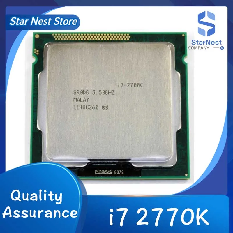 Core i7 2700k 3,5 GHz Quad-Core LGA 1155 procesor CPU