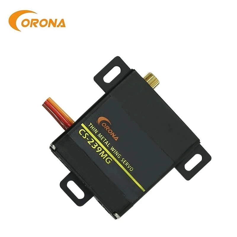 Corona CS239MG Slim-Wing Analog Servo 4,6 kg.cm 0,14 s.60 ° 22g pre lietadlo RC Glider